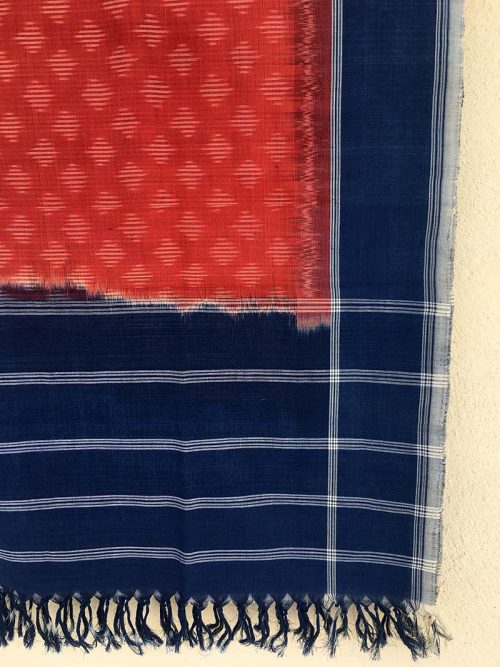 Naturally Dyed Ikat Dupatta