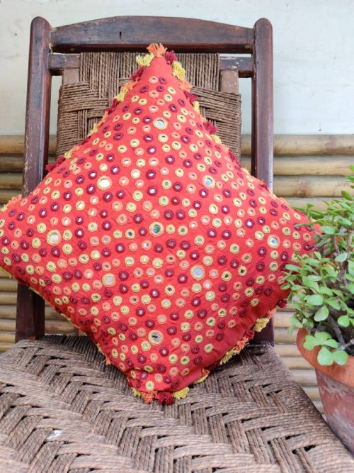 Embroidered Cushion Cover