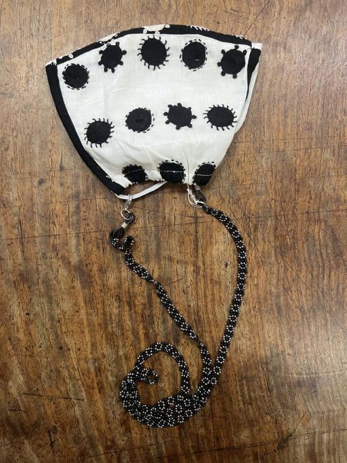 Mask & Spectacles Beaded Chain