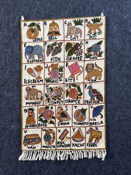 Crewl Embroidered Wall Hanging
