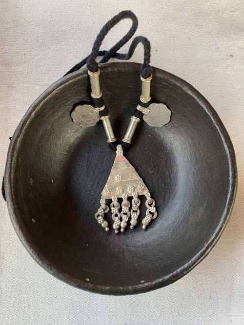 Thread Pendant (Tribal White Metal Jewellery)