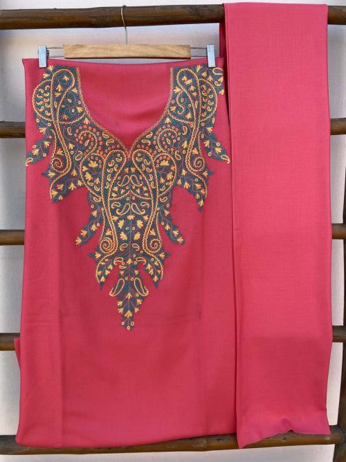 Aari Embroidered CotsWool  Suite 3 pc