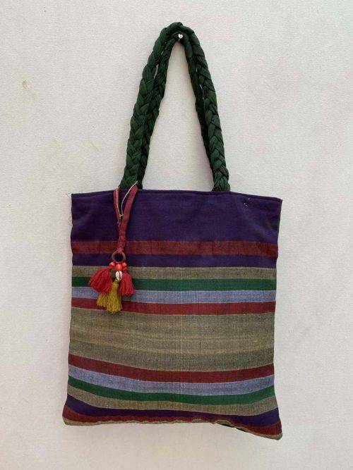 Wove Stripes Tote Bag