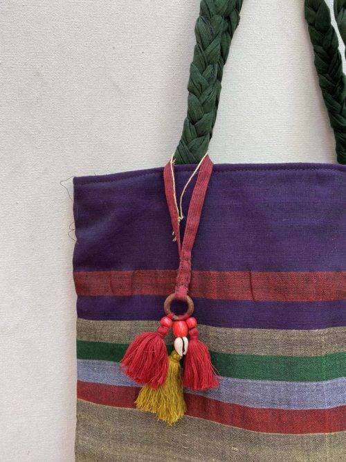 Wove Stripes Tote Bag