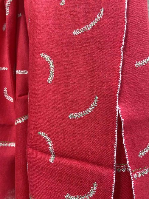 Sozni Embroidered  Handwoven Pashmina Stole