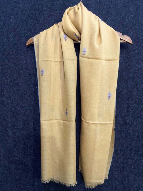 Sozni Embroidered  Handwoven Pashmina Stole