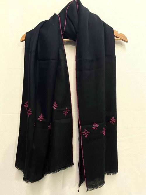 Sozni Embroidered  Handwoven Pashmina Stole