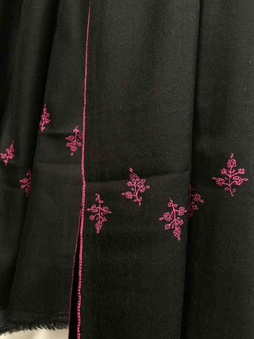 Sozni Embroidered  Handwoven Pashmina Stole