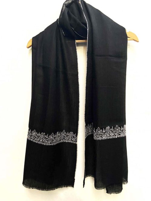 Sozni Embroidered  Handwoven Pashmina Stole