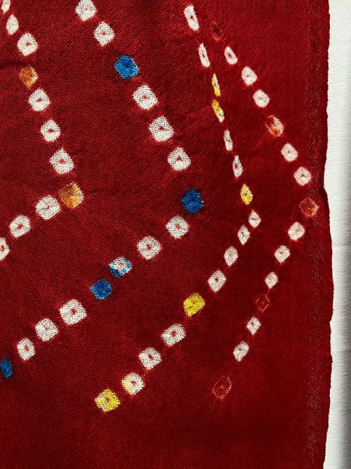 Bandhani Woolen Shawl