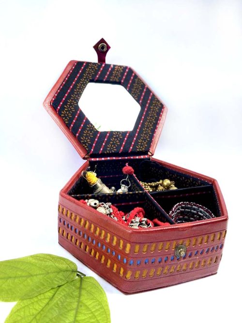 Leather Jewellery Box