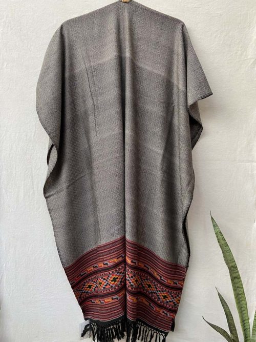 Handwoven Woolen Poncho