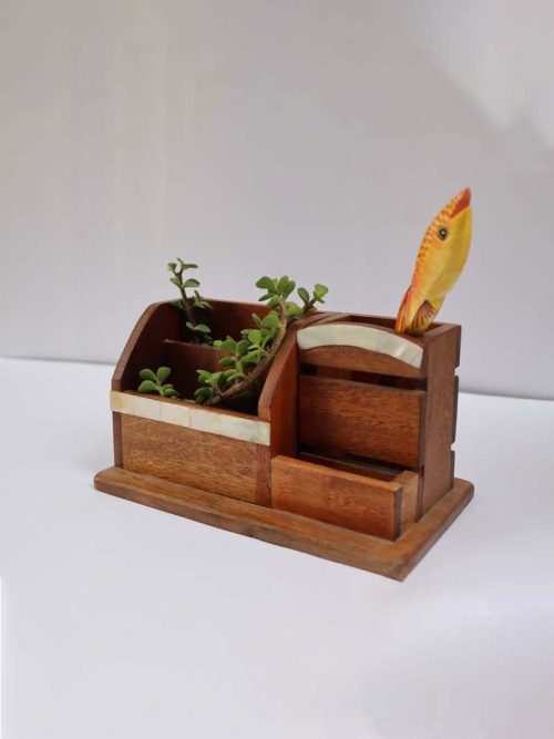 Wooden Cutlery Holder
