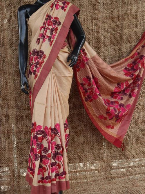Embroidered Saree