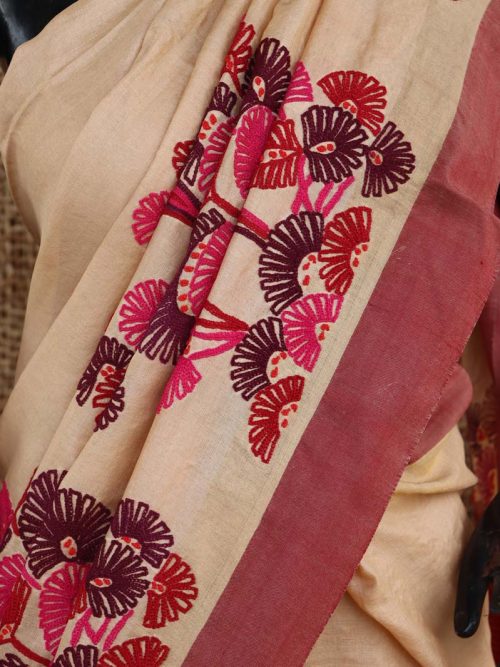 Embroidered Saree