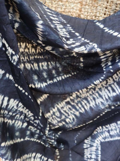 Bandhani Tussar Silk Saree