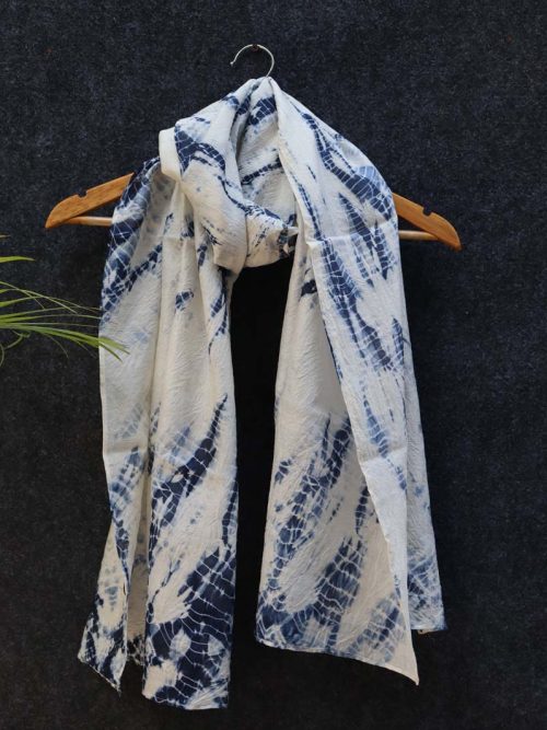 Shibori Chanderi Stole
