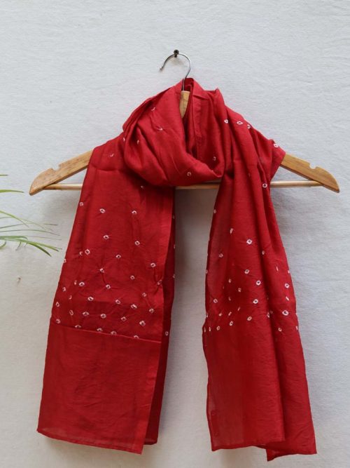 Shibori Chanderi Stole