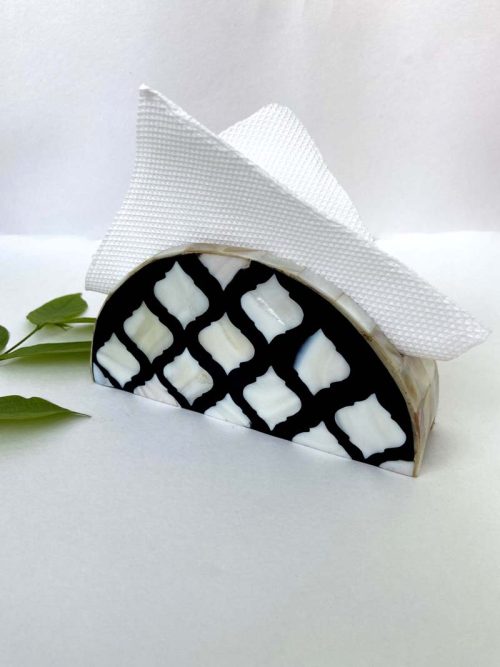 Mother Pearl Inlay Napkin Holder