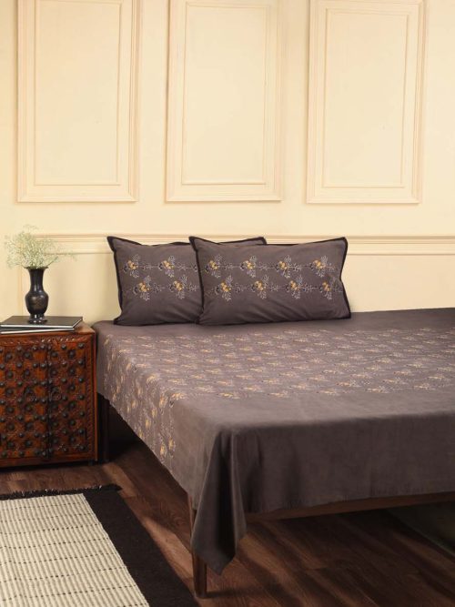 Hand Block Printed  Bed Cover