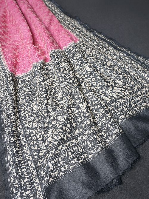 Kantha Embroidered Tie Dy...