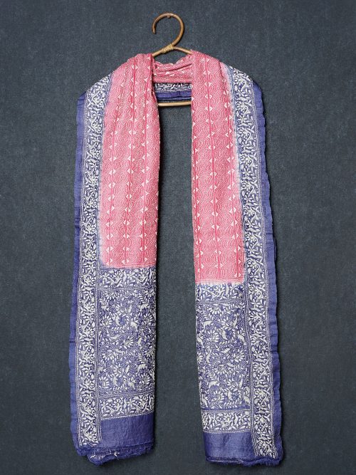 Kantha Embroidered Tie Dy...