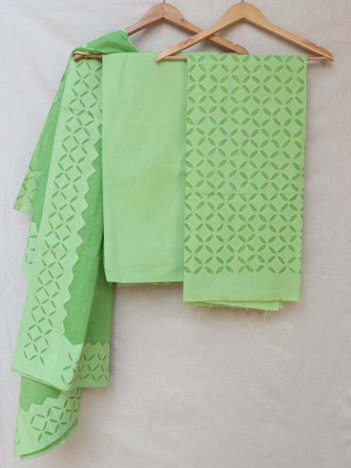 Applique Cotton Suit Set ...