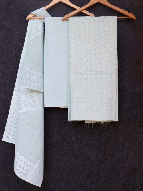 Applique Cotton Suit Set ...