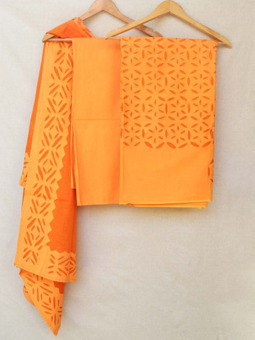 Applique Cotton Suit Set ...