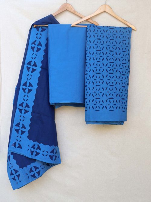 Applique Cotton Suit Set ...