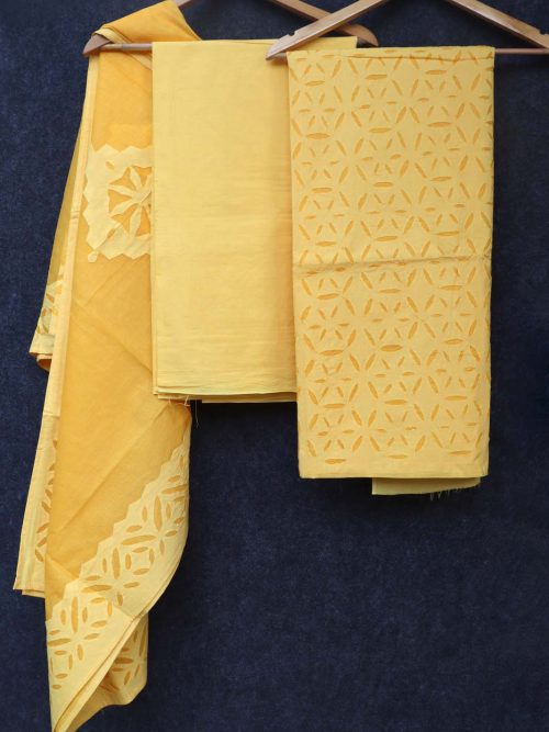 Applique Cotton Suit Set ...