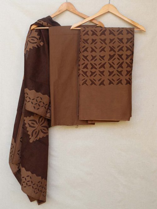 Applique Cotton Suit Set ...