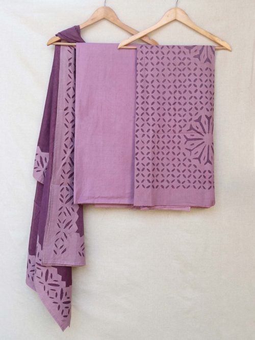 Applique Cotton Suit Set ...