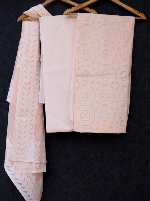 Applique Cotton Suit Set ...