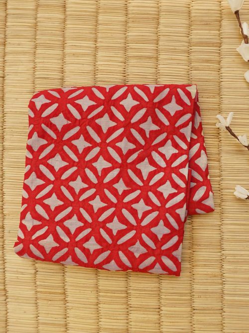 Applique Chanderi Silk Ku...