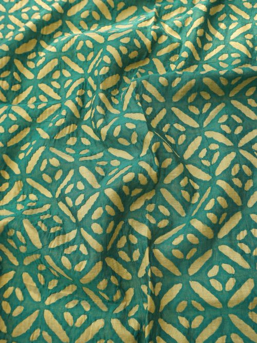 Applique Chanderi Silk Ku...