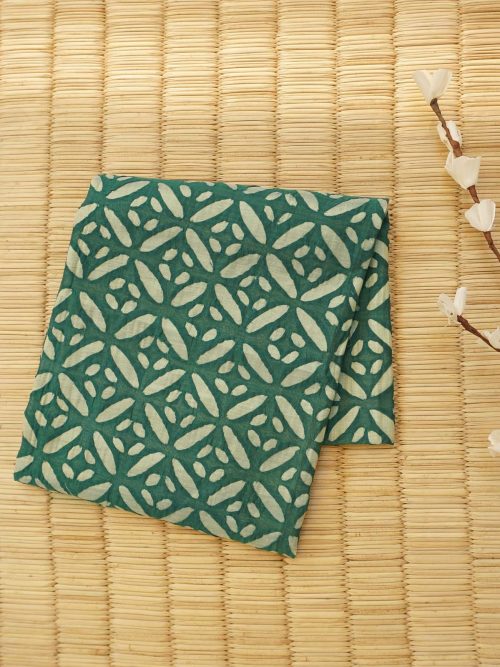 Applique Chanderi Silk Ku...