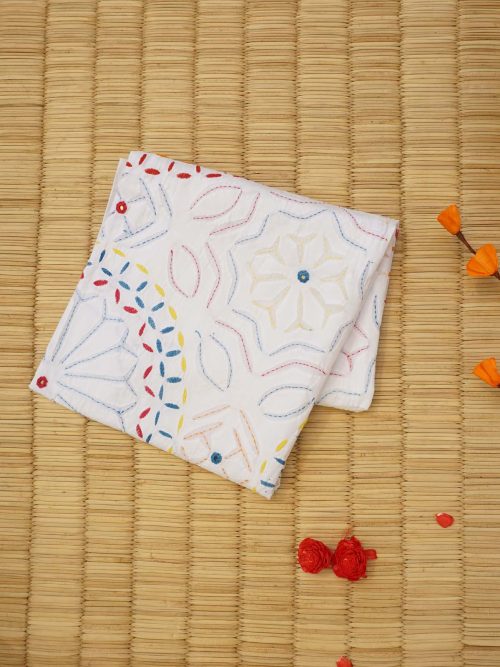 Applique Kantha Cotton Ku...