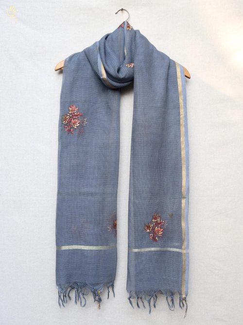 Aari Embroidered Kota Dor...