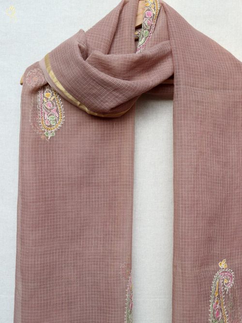 Aari Embroidered Kota Dor...