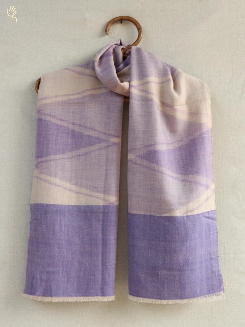 Handwoven Pashmina Ikat S...