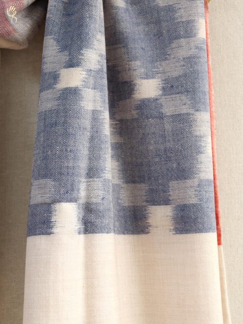 Handwoven Pashmina ikat S...