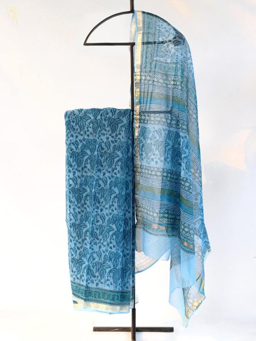 Hand Block Printed Kota D...