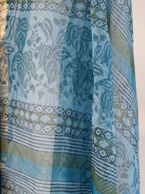 Hand Block Printed Kota D...