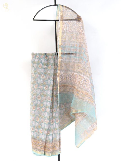 Hand Block Printed Kota D...