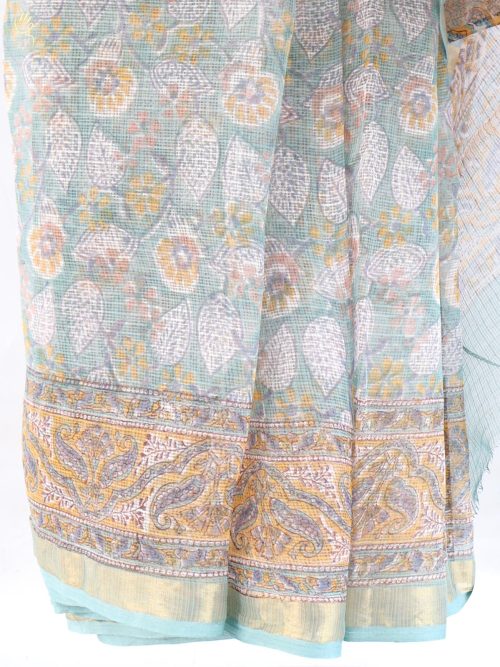 Hand Block Printed Kota D...