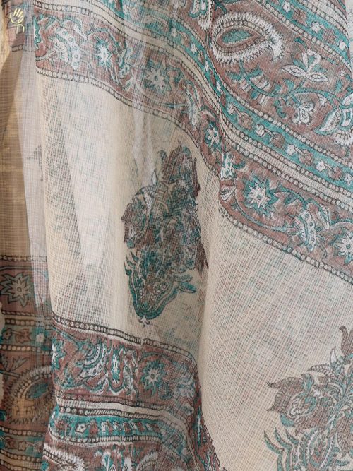 Hand Block Printed Kota D...