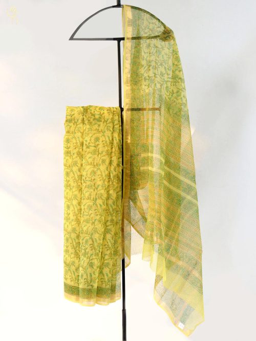 Hand Block Printed Kota D...