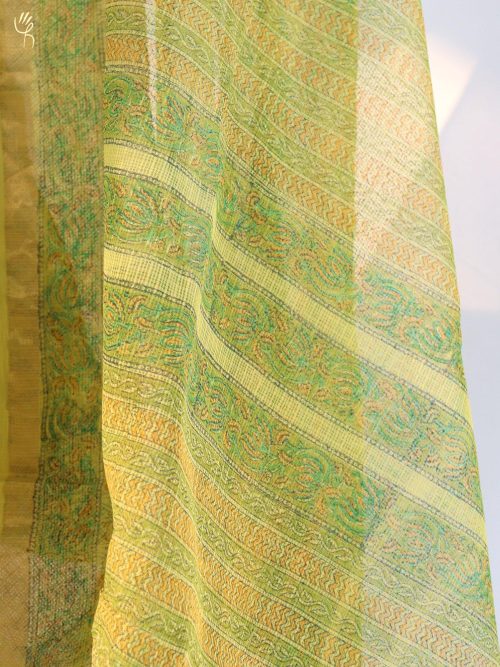 Hand Block Printed Kota D...