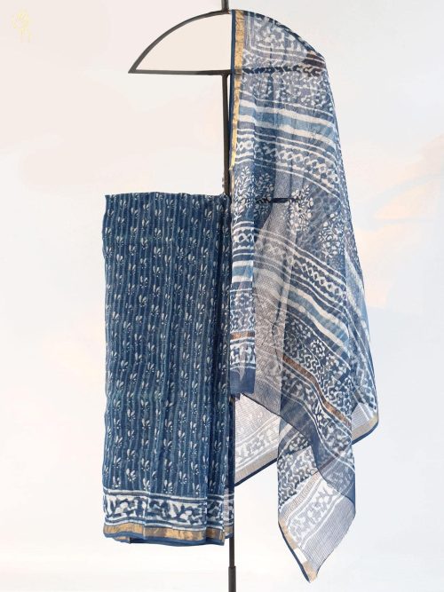 Hand Block Printed Kota D...